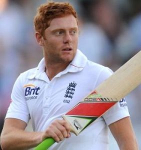 England's Jonny Bairstow leaves the field unbeaten on 72 against South Africa.