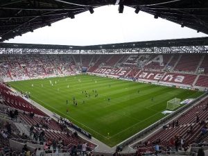 This match will be played at the SLG arena in Augsburg