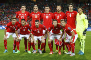 Their opponents Switzerland